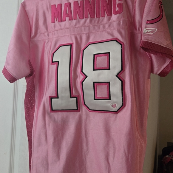Reebok Pink Colts Womans Jersey - Picture 2 of 2